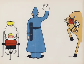 Inglaterra maravilhosa: atravessando a estrada com a ajuda de um policial